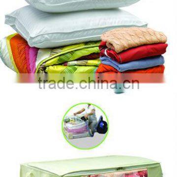 Space Saving Vacuum Seal Storage Tote with Non-Woven Outside