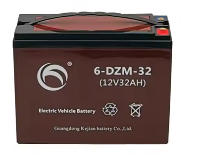 6-DZM-32B 12V 32AH 4PCS Per Carton 48V Moped Sealed VRLA Gel Electric Bike Sealed AGM Lead-Acid Storage Battery For Tricycle