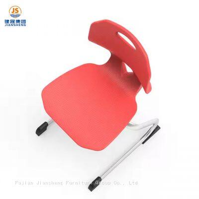 Single Student Chair With Plastic Shell and Metal Frame photo-5