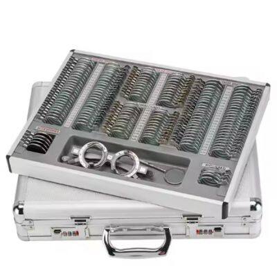 Офтальмологический тестовый ящик JS-104. Металлическая коробка для пробных линз