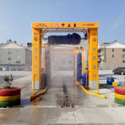 Channel Type Seven Brush Car Washing Machine photo-2