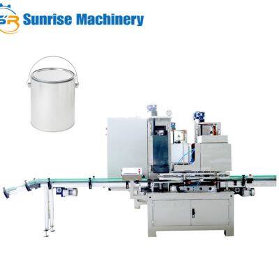 1-5L Round Chemical Paint Tin Can Making Machine