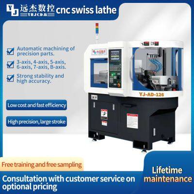High-speed Turning Multi-functional26 Swiss Type Cnc Lathe Machine Advanced Technology Machining Parts