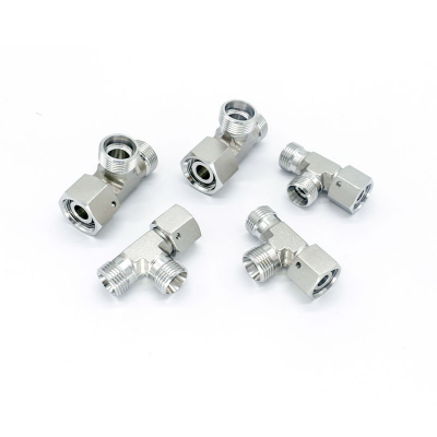 304 Stainless Steel Tee Fitting With Loose Nut, Ferrule-Type Hydraulic Tube Adapter, Yonghua Eaton Standard (CC, CD) photo-4