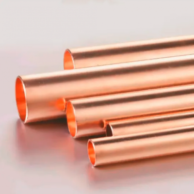 ASTM C11000 Copper Pipe / High Quality ASTM C10200 Copper Tube Straight Copper Pipe