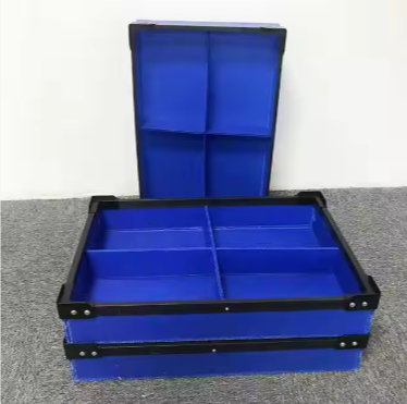 Custom Colored PP Corrugated Box – Lightweight Plastic Packaging for Industrial Use