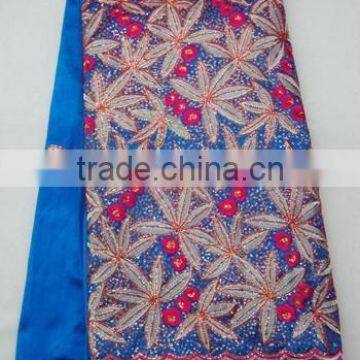 indian george lace fabric j246-3