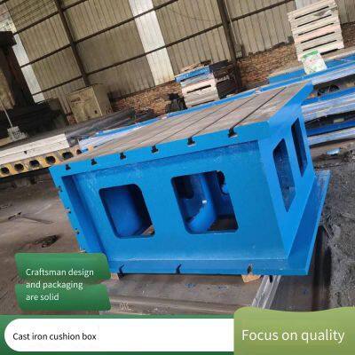 Junyuan, Customizable According to Provided Drawings, Cast Iron Inspection and Assembly Plate, Rotary Workbench, Marking Platform, T-slot Raised Pad Box photo-3