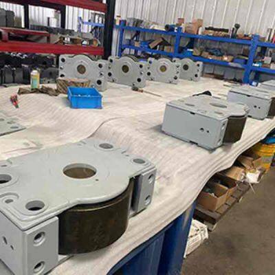 DRS Wheel Drive System Crane Wheel 112-160mm Crane End Carriage Wheel Block Crane End Truck photo-2