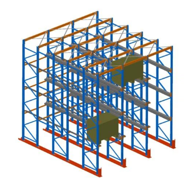 OEM Heavy Industrial Adjustable Warehouse Storage Rack Metal Drive in Pallet Racks photo-4