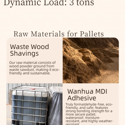 Food and Pharmaceutical Grade Molded Wood Pallets — Nail-Free, Splinter-Free, Safe, and Eco-Friendly photo-3