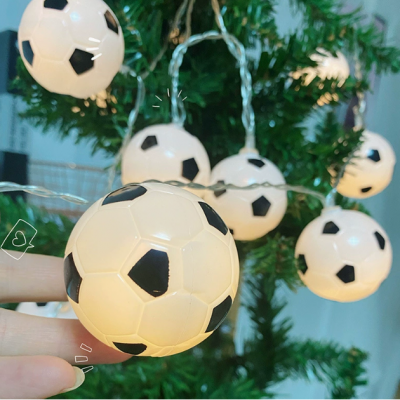 LED Football Light String, World Cup Creative Bar KTV Decoration Shaped Lights, Christmas Atmosphere Colored Lights photo-3