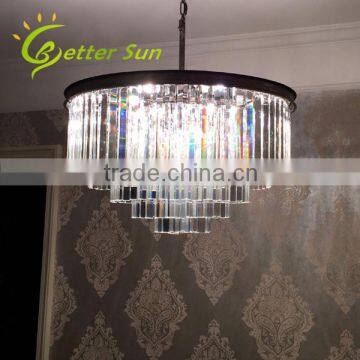 NEW Modern 5 Tiers Decoration Crystal Odeon Chandelier From China Supplier Quality Choice