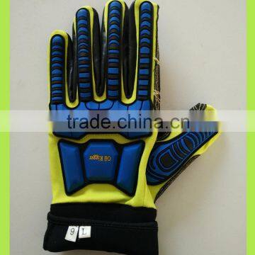 Anti Vibration Oil Resistant Auto Mechanic Glove With TPR Sewing photo-5
