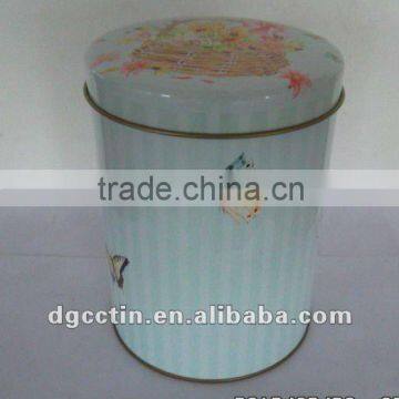 Whole SGS approved tea tin bucket tea tin containers