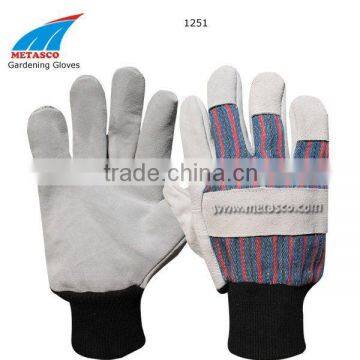 Gardening Leather Work Gloves, Garden Gloves