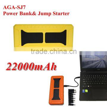 22000mAh AGA Power Bank | High Capacity Car Jump Starter | Backup External Auto 950A Battery Charger | Power Supply