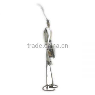 Metal Funny Chef Staue Art Clock photo-4