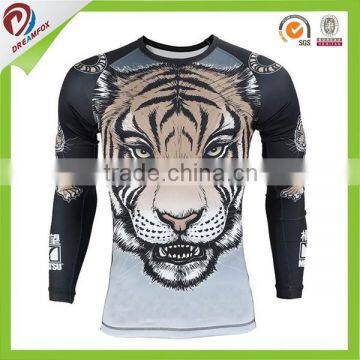 cheap sublimated custom tattoo rash guard, lycra rash guard surf shirt, rash guard fabric                        
                                                Quality Choice