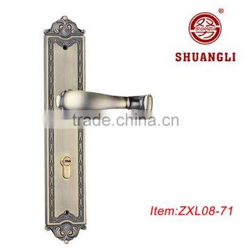 European style Shuangli zamak handle door lock