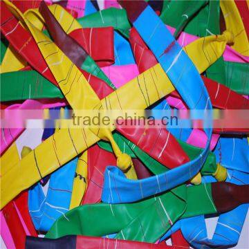 Colorful 100% natural latex rocket balloon