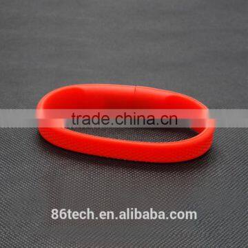 Best selling Wrist band bracelet wearable usb flash drive