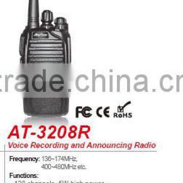 AT-3208R Voice Recording and Announcing Radio