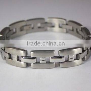 Fashion design locking charm watch chain bracelet smart bracelet