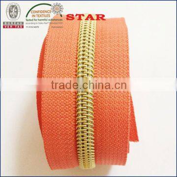 3 nylon zipper long chain