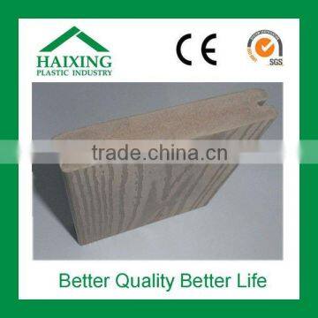 outdoor PVC foam concreate wall panel/waterproof pvc profile decking/pvc foam decking exterior