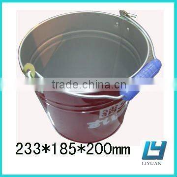 Classic ice tin bucket with iron handle