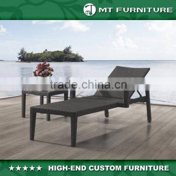 Popular Folding Rattan Garden Loungers for Outdoor Living