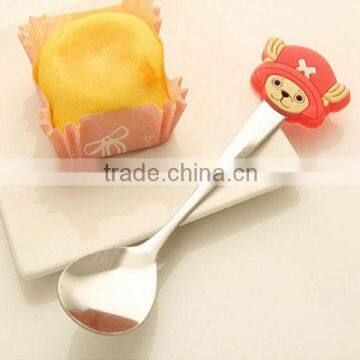 OEM Acceptable Cartoon Design Baby Stainless Steel Soup Spoons