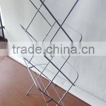 Folding High Quality Steel Clothes Hanging Rack photo-3