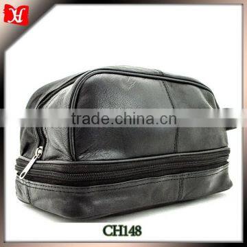 2015 wholesale toiletry bags mens leather toiletry bag