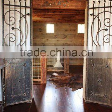 Wrought Iron Decorative Wine Cellar Door,customized Size,hand-forged Door photo-3