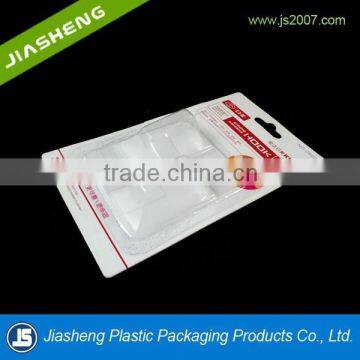 clear plastic clamshell packaging for peg