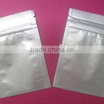 Clear Metallic Foil Ziplock Bag Grip Seal Pouch