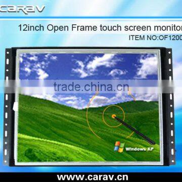 12 inch two pints Carav Open Frame Touch Monitor with handwriting for ATM, VTM, Interactive Kiosk, Gaming, HMI