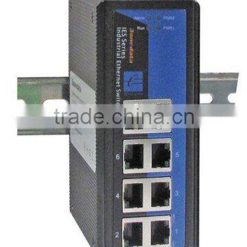 8-port 10/100M WEB Managed Redundant Industrial Ethernet Switch(IES608)