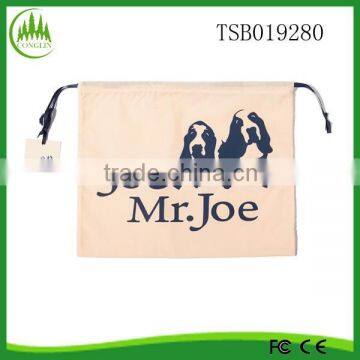 Hot Selling Wholesale canvas high quality Promotional Canvas Drawstring Bags