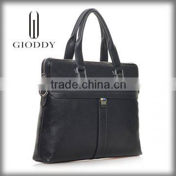 Top sale guaranteed quality fashion leather mens bags