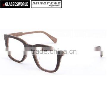 Custom Acetate Wood Eyewear Glasses Eyeglasses Spectacle Frames