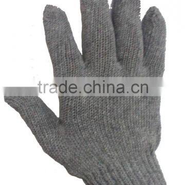 208H GREY 600 GRAMS 7 KNITTING COTTON SAFETY WORKING GLOVE photo-2