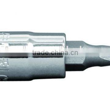 Bit Sockets, DIN standard, CRV, good quality, screwdrivers