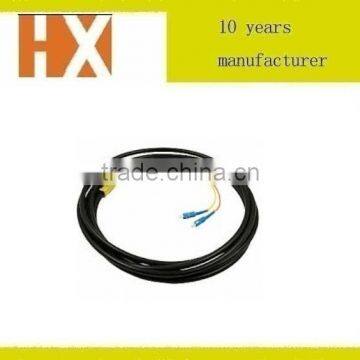 high quality outdoor armored fiber optic patch cord waterproof fiber optic cable