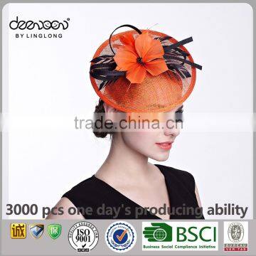 Wedding Hats Fascinator China Wholesale Women Sinamay Fascinator