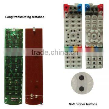 45 Keys Silicone ABS Infrared Learning Set Top Box Remote Control photo-5