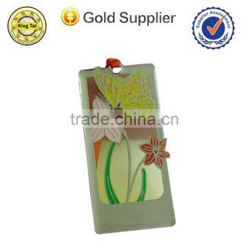 2015 new design metal etch bookmark