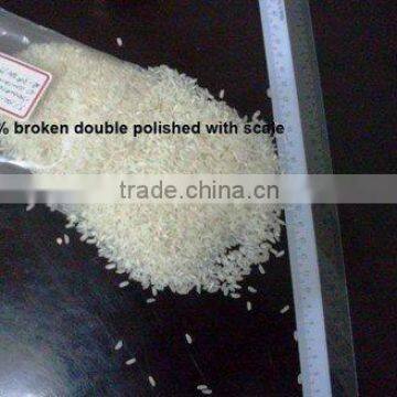 5% BROKEN LONG GRAIN WHITE RICE